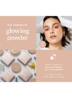 Paese Glowing Powder Mist with Velvety Soft Formula and Seven Flower, 12 natural beige  - Image 5