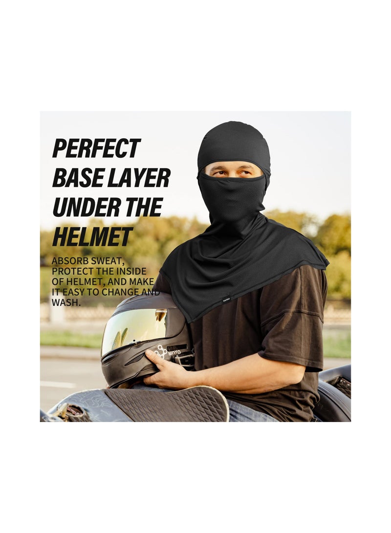 Generic 2 Pcs Balaclava Full Face Mask Summer for Sun Protection Breathable Long Neck Covers for Men Women Cycling Fishing  - Image 5