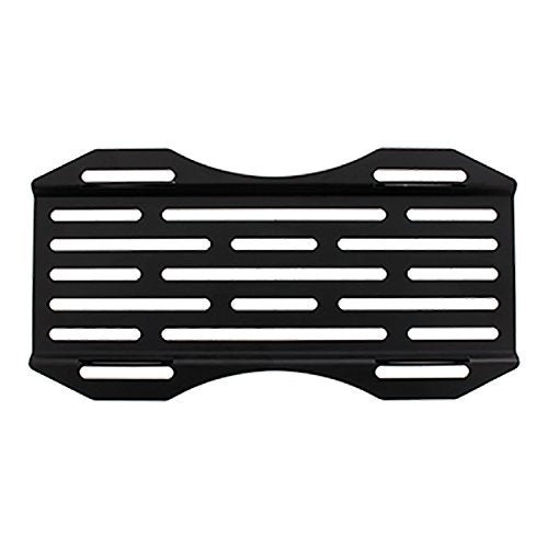 DC Sports Pilot Automotive Sports LPR-100 Universal Front License Plate Tow Hook Relocation Mounting Kit Black 12.75 Inch - Image 2