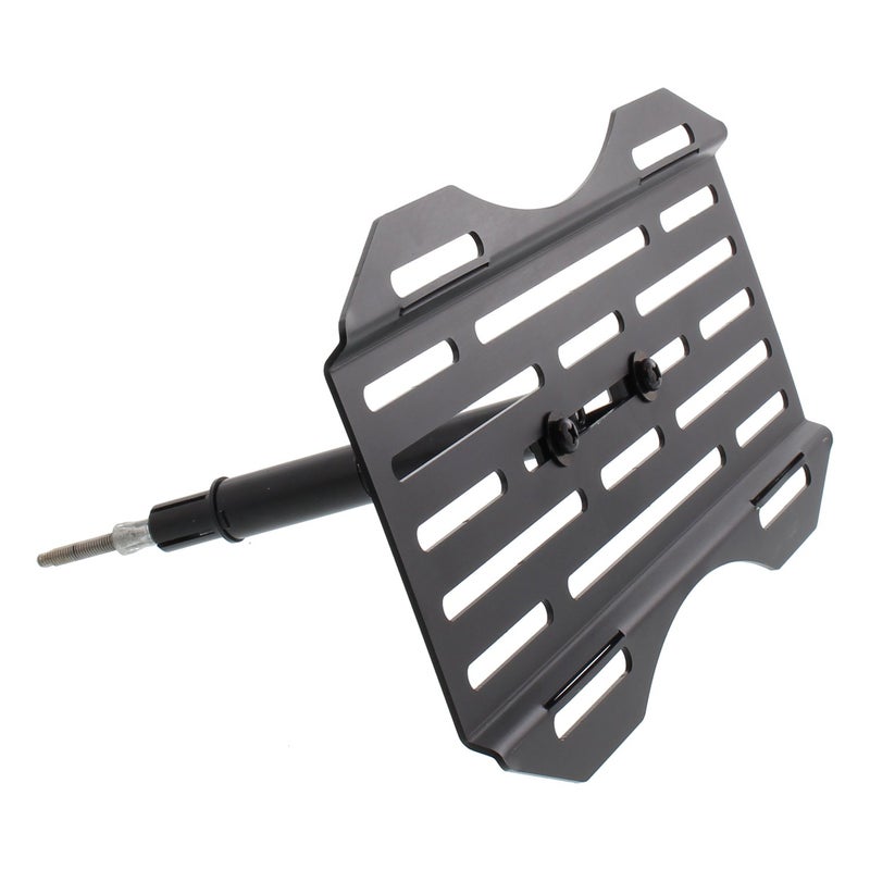 DC Sports Pilot Automotive Sports LPR-100 Universal Front License Plate Tow Hook Relocation Mounting Kit Black 12.75 Inch - Image 5