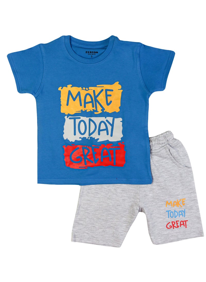 Zercon Summer Pajama Set for Boys  - Image 1