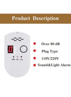 KASTWAVE Natural Gas Detector, Gas Leak Detector, Household Propane Leak Detector, Propane Leak Detector, Natural Gas Leak Detector  - Image 5