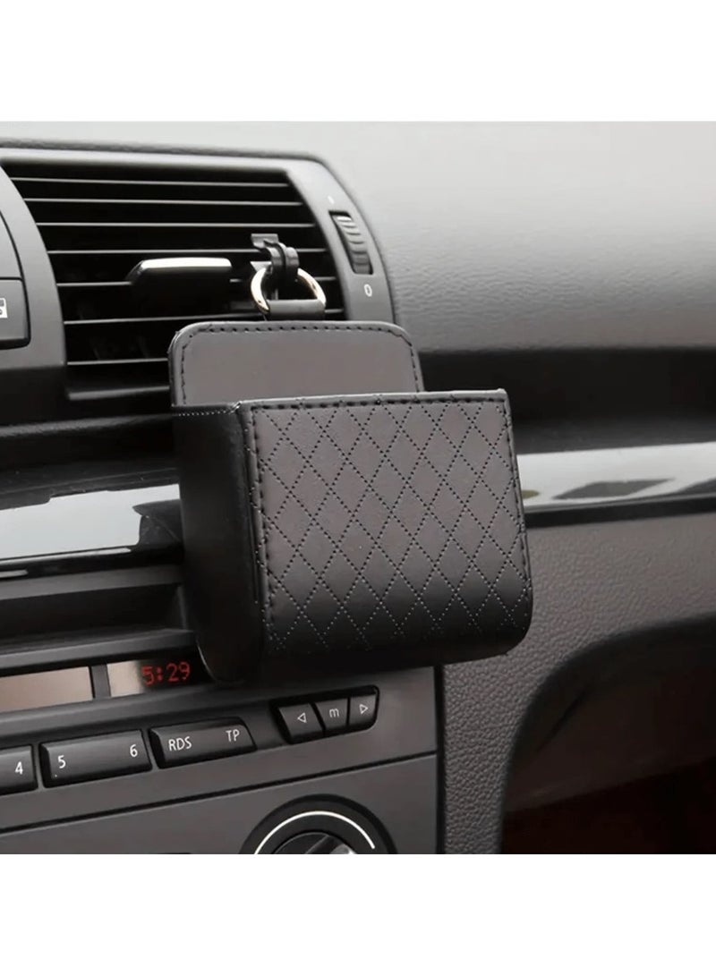 Storage bag and stand for phone, glasses, wallet and key holder and mount in car easy to install - Image 1