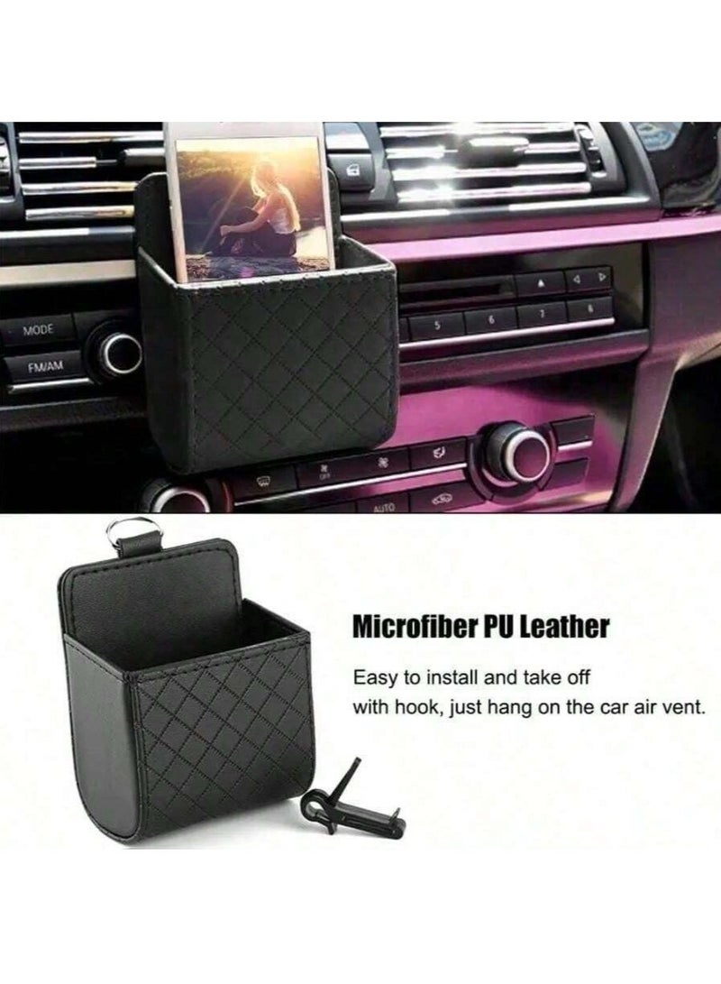 Storage bag and stand for phone, glasses, wallet and key holder and mount in car easy to install - Image 2
