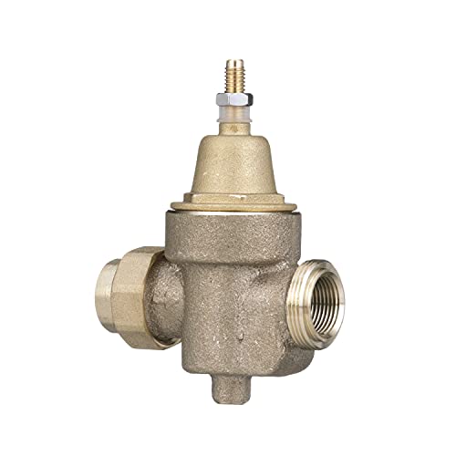 Watts Backflow Preventer 3/4 In Water Pressure Reducing Valve, Npt Thread Union X Npt Female, Max Work 400 psi, Adjust 25-75 psi - Image 4