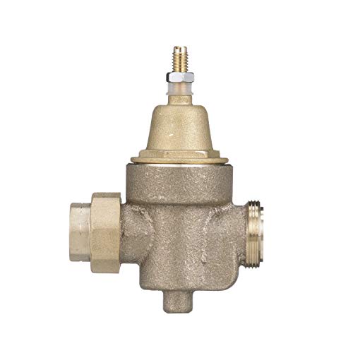Watts Backflow Preventer 3/4 In Water Pressure Reducing Valve, Npt Thread Union X Npt Female, Max Work 400 psi, Adjust 25-75 psi - Image 2