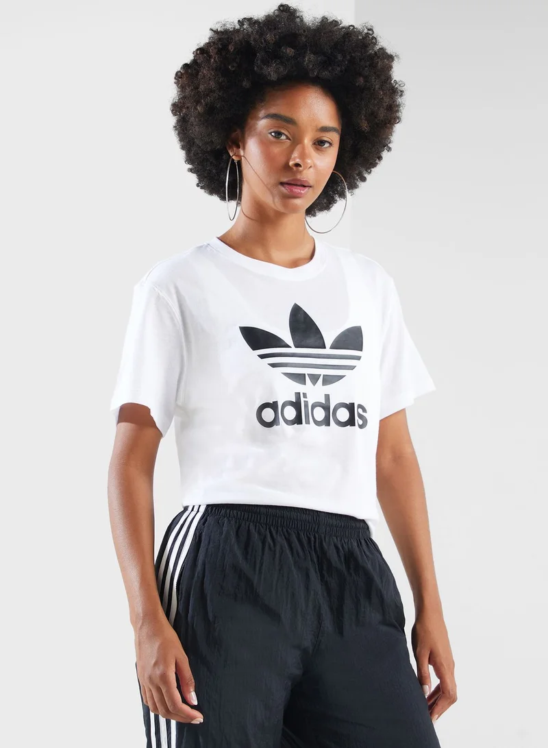 Adidas Originals Adicolor Trefoil Boxy T-Shirt