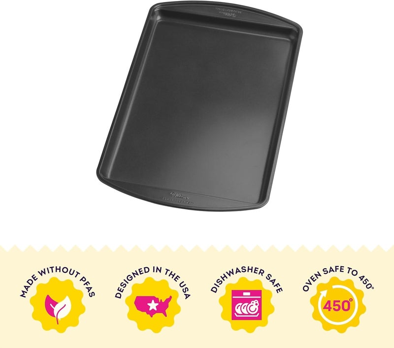 Wilton Baking Tray/Sheet, Perfect Results, Premium Non Stick Bakeware, 38.7 x 26cm (15 x 10in) - Image 3
