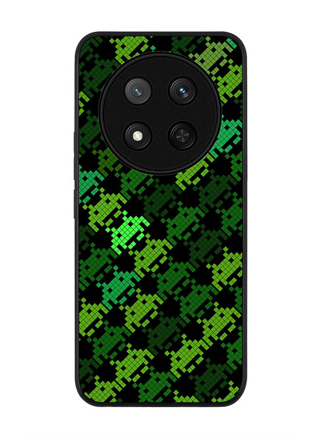 Stylizedd For Honor X9c / Honor Magic7 Lite 5G Case,Slim fit Camera Protection, Shockproof Thin Phone cover  - Invader Matrix - Image 1