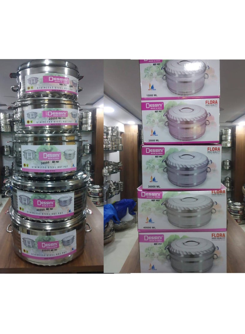 Dessini stainless steel hot pot 30000ML
