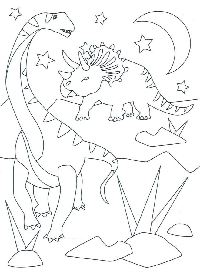 T-Rex Buddies Fairy Poster & Paint Book  - Image 4
