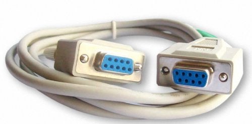 Your Cable Store 6 Foot DB9 9 Pin Serial Port Cable Female/Female RS232 - Image 1