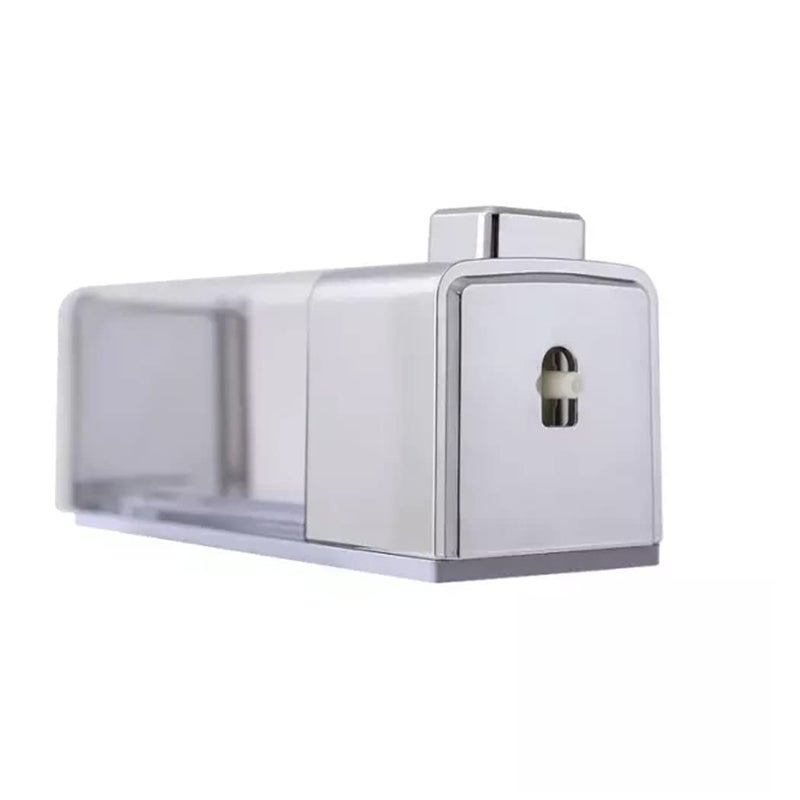 EVGREF 350 Ml Soap Dispenser (Chrome) (Pack of 1) - Plastic - Image 3