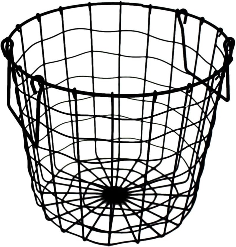 Global upgraded economical craftsmanship Black Basket Hamper Hollow-out Portable Metal Basket Multi-use qualified quality Elegant multi-option build Year round in stock Classic practical design Precision made All storage type compatible Occasional & permanent usable Light precision processed material Fine detail Ready varied options Fault optimized construction Field tested quality Varied size selections Diverse purchase plan Safe approved storage space Detachable clean No overseas transit wait Organized shipment arrange Pop-area nearby warehouse Easy daily handling design All environment compatible Seasonal & permanent compatible Stackable design Continuous warehouse supply - Image 1