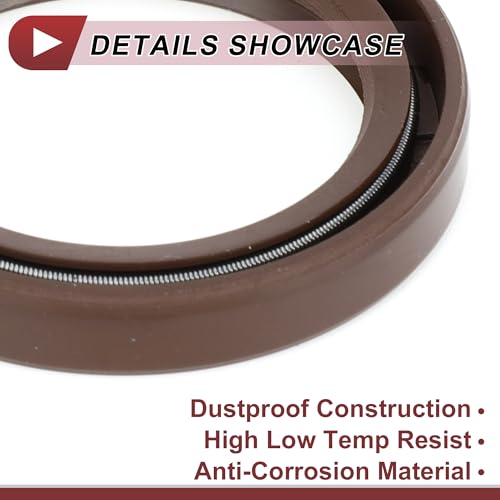 HEROFFIX 1 Pc Engine Crankshaft Oil Seal for Volvo 240 740 C70 Front Main Seal No.6842273 - Image 5
