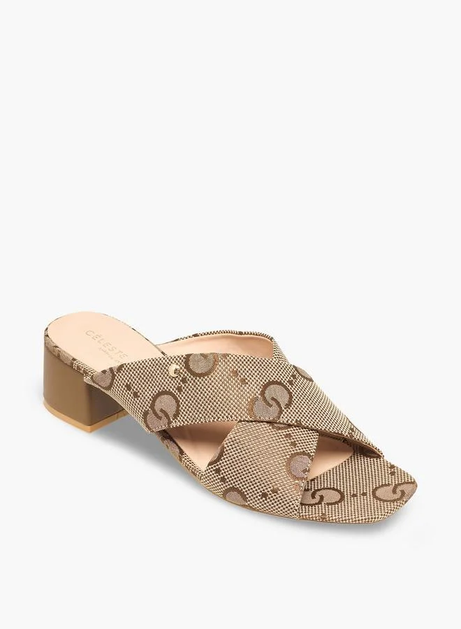 Celeste BROWN Women Block Heel Sandals for Women | Best Price UAE