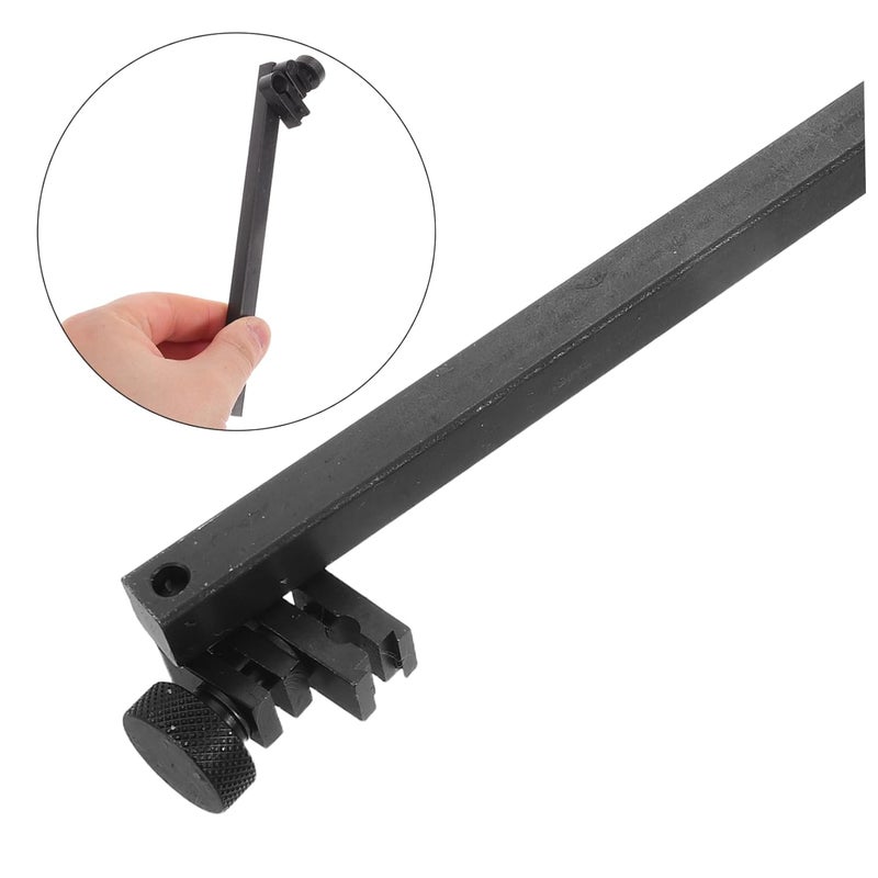 PRETYZOOM Dial Indicator Clamp Bar Height Gauge Holder Bar Extended Rod for Measuring Tools - Image 3