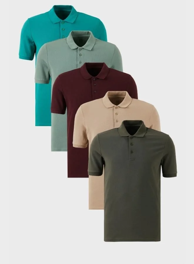 بوراتي تيشيرت رجالي بولو قطن من بوراتي  قطع