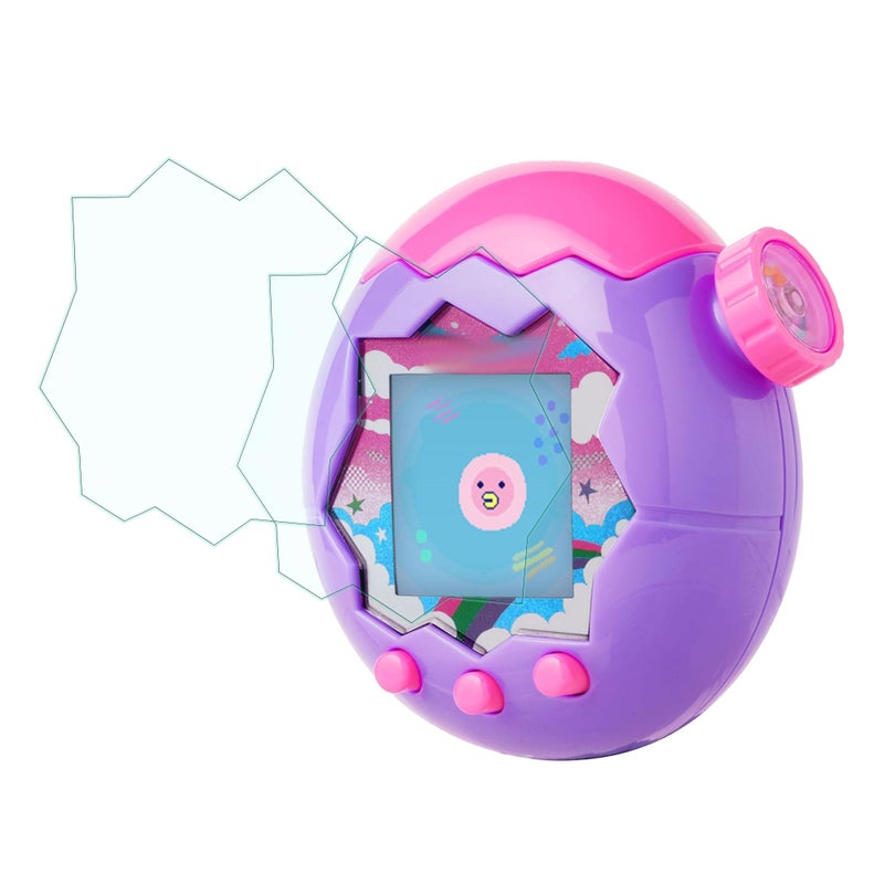 xcivi 2PCS Screen Protector for Tamagotchi Paradise, Clear Soft TPU Film, Screen Protector Compatible with Tamagotchi Paradise Screen Film, Not Tempered Glass Screen Protector - Image 1