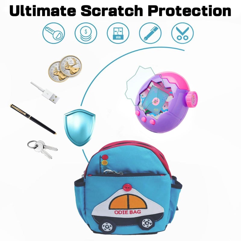 xcivi 2PCS Screen Protector for Tamagotchi Paradise, Clear Soft TPU Film, Screen Protector Compatible with Tamagotchi Paradise Screen Film, Not Tempered Glass Screen Protector - Image 5