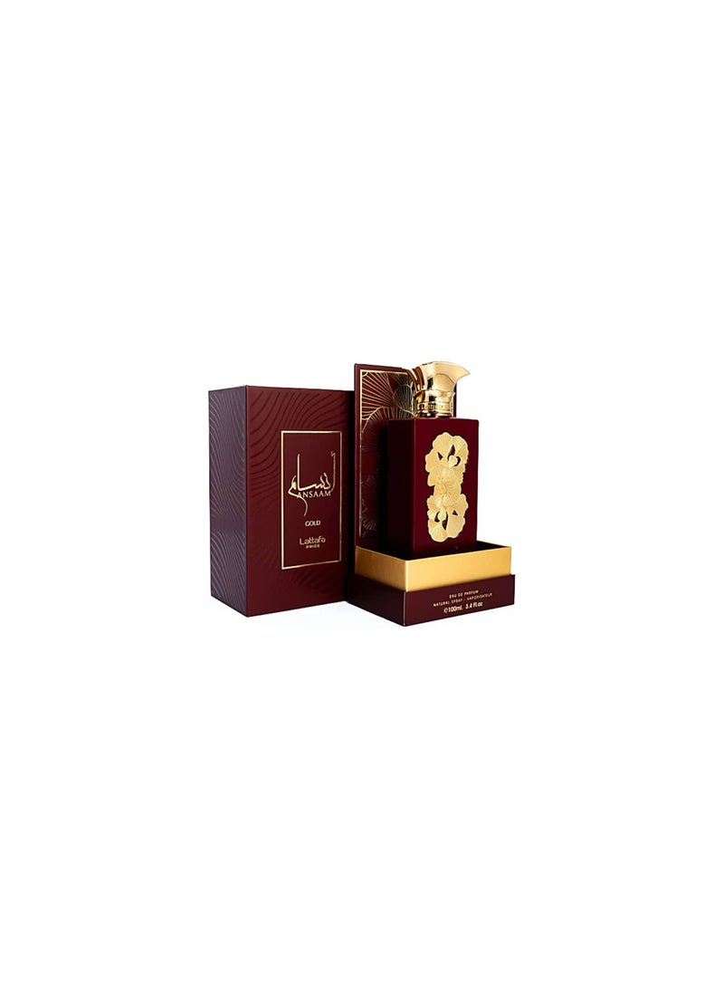 Lattafa Ansam Gold Eau de Parfum 100 ml by Lattafa, for unisex - Image 1