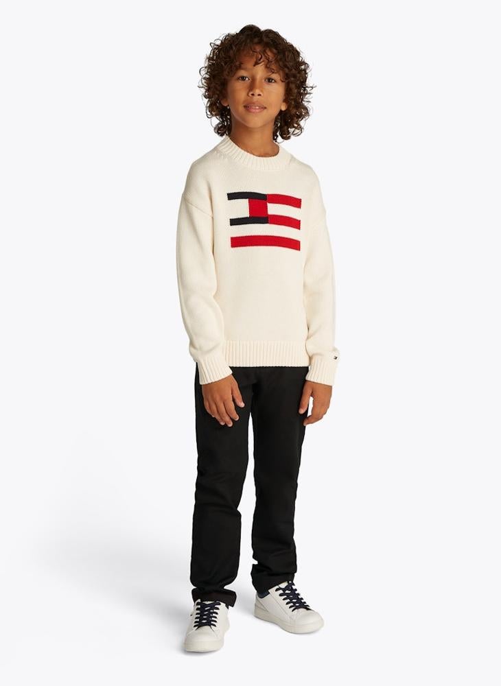 TOMMY HILFIGER - Kids 1985 Chino Pants - Image 1