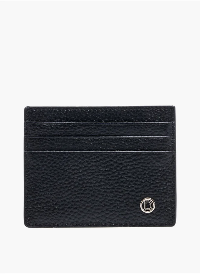 DUCHINI Textured Card Holder with Open Top