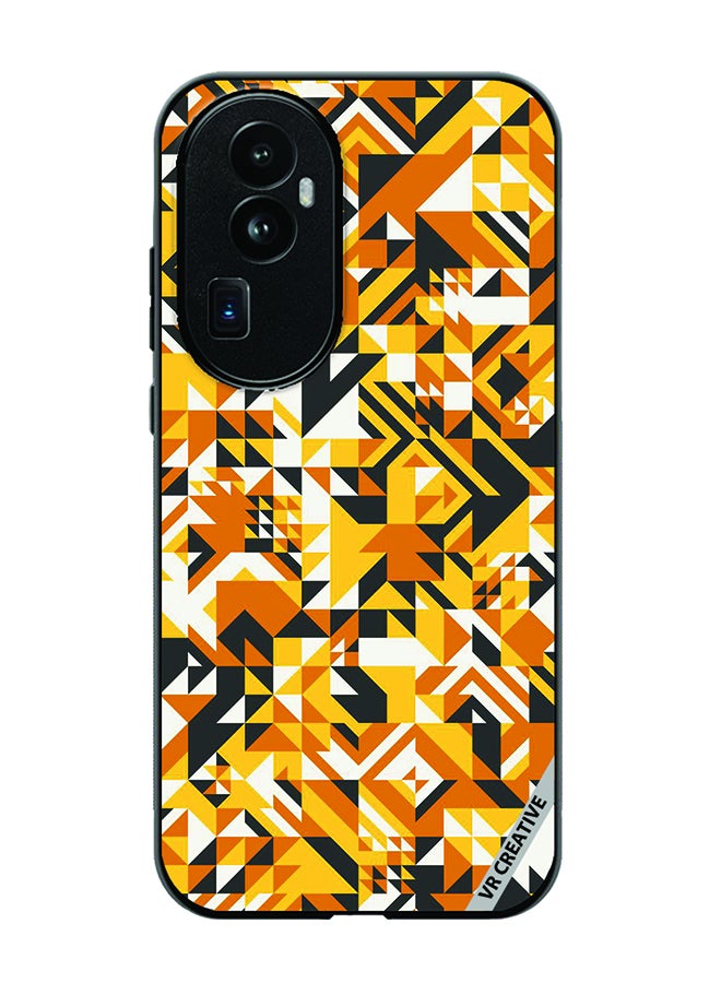VR CREATIVE Protective Case Cover For Oppo Reno 10 Pro Plus Geometrical Design Multicolour - Image 1