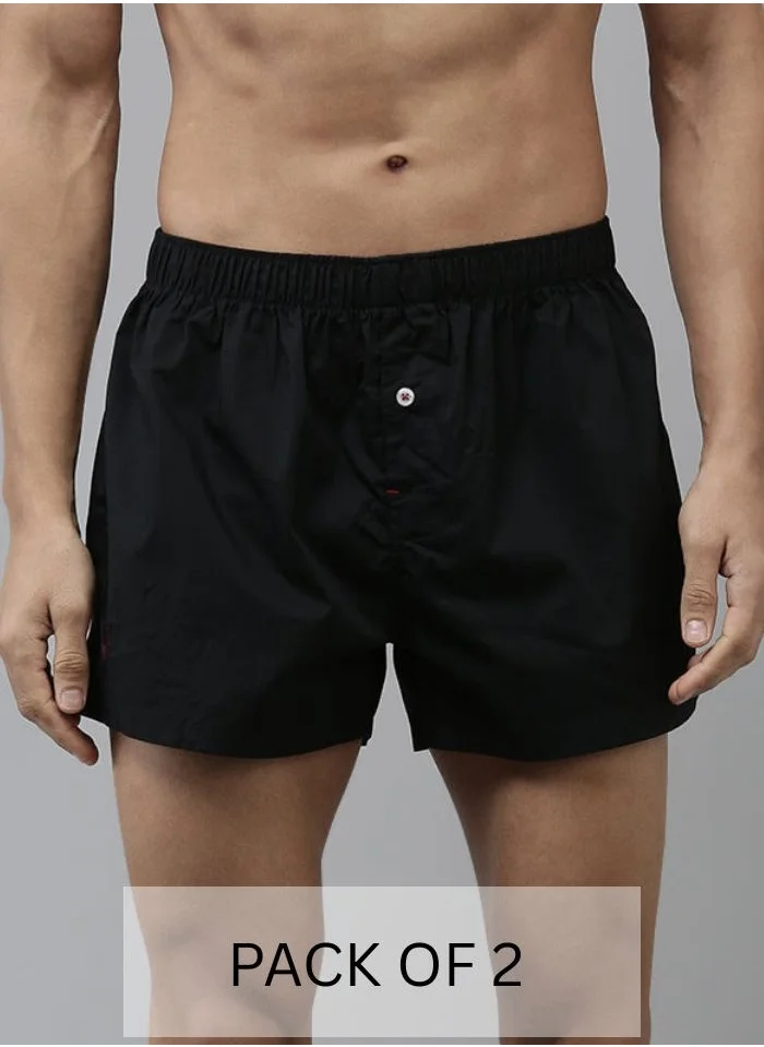 THE BEAR HOUSE Mens Cotton Boxers Multipack Soft Breathable Underwear for Men Loose Fit Comfortable Boxer Shorts for Daily Wear