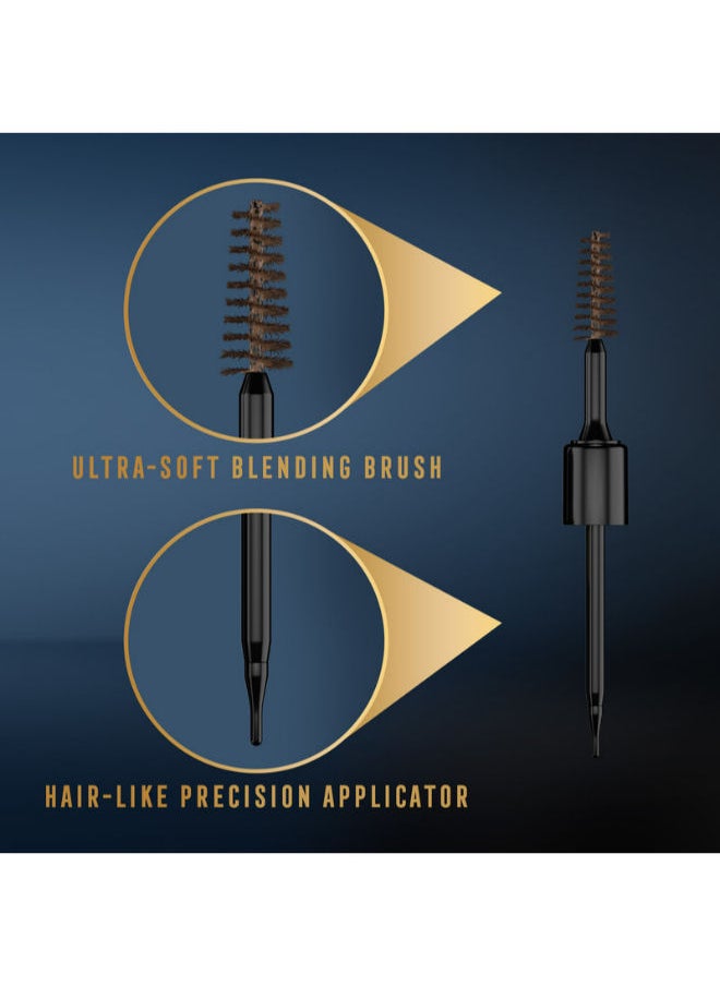 Max Factor - Max Factor Browfinity Eyebrow Pencil - Semi-permanent – Smudgeproof, Waterproof, Sweatproof & Transferproof, 02 Medium Brown, 4.2 ml - Image 1