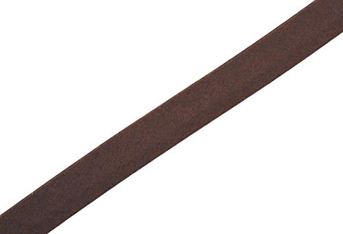 Mandala Crafts 55 Yards 1/2 Inch Brown Double Fold Bias Tape for Sewing - Bias Binding Tape for Quilting Binding, Hemming, Seam, and Fabric Piping - Image 4