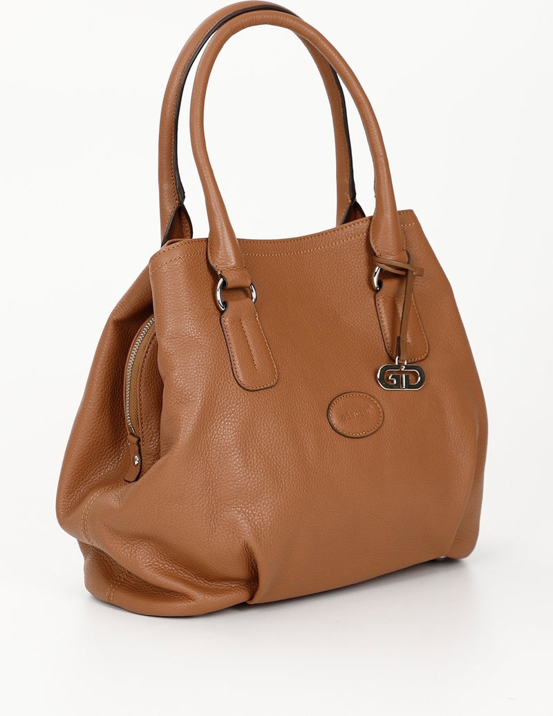 Gönderi(r) Gon Platinum Genuine Leather Large Size Women's Shoulder and Handbag B8392  - Image 3