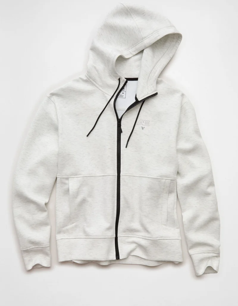 American Eagle  AE 24/7 Full-Zip Hoodie for Men | Best Price UAE