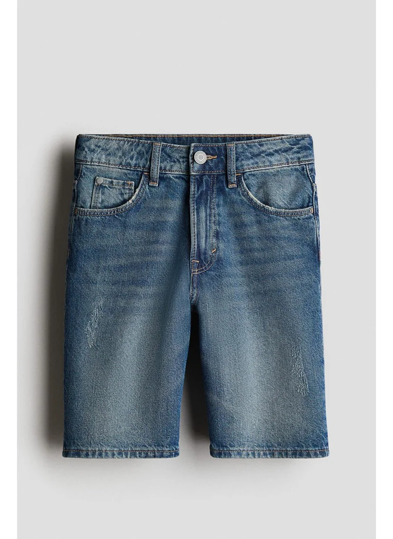 اتش اند ام Loose-fit denim shorts
