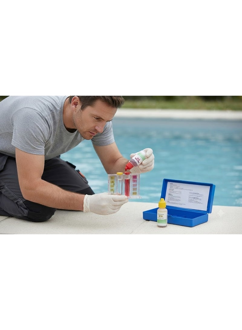 Aqua Swimming Pool Water Test Kit for Chlorine and PH (BASIC PH and CL test kit 15 CL) - Image 3