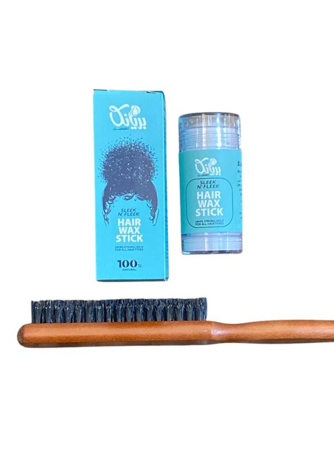 Priyanka Hair Wax Stick To Hold The Hair from Priyanka With A Hair Styling Brush - Image 5