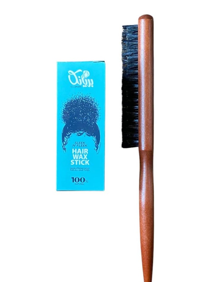 Hair Wax Stick To Hold The Hair Priyanka With A Hair Styling Brush