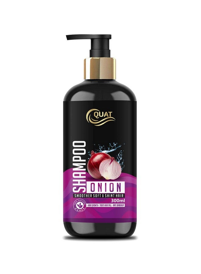 كوات شامبو مستخلص زيت البصل الطبيعي بنسبة 100% من Quat للشعر التالف والمتساقط 300 مل - Image 1