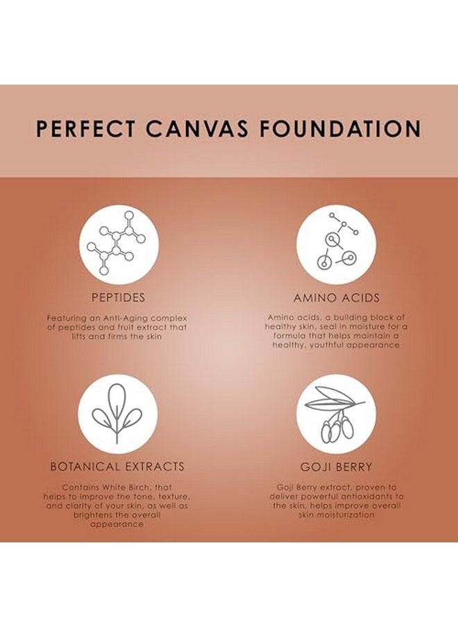 Temptu Perfect Canvas Hydra Lock Airbrush Foundation Latte 1 Fl Oz  - Image 4