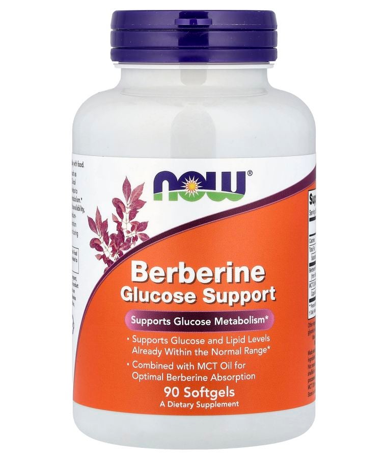 now Berberine Glucose Support 90 Softgels