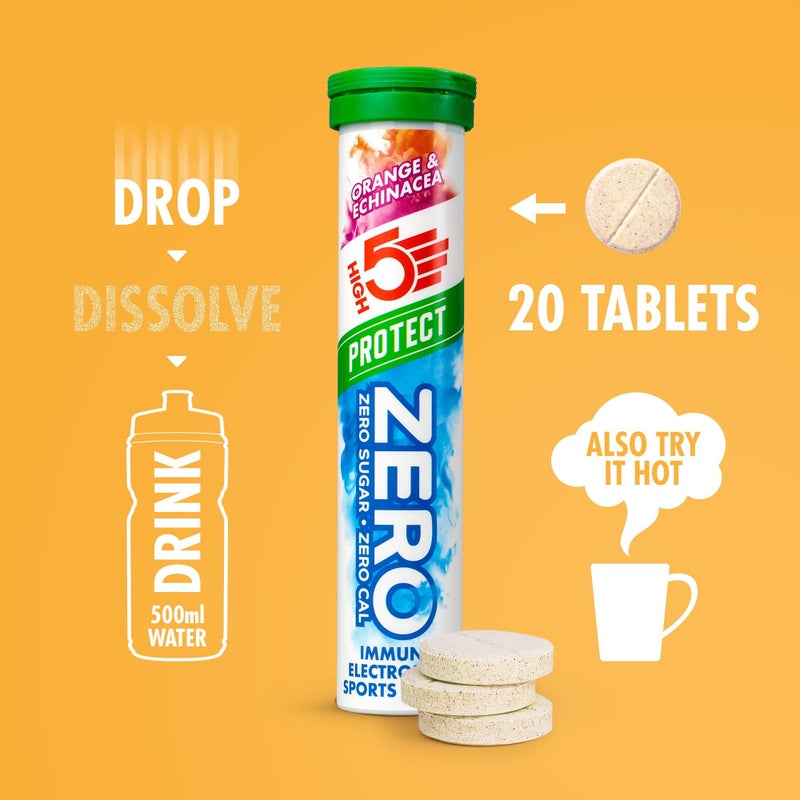 High5 ZERO Electrolyte Tablet - Hydration Tablets Enhanced with Vitamin C - 0 Calories & Sugar Free - Boost Hydration, Performance & Wellness - Variety Pack, 60 Tablets (20x, Pack of 3) - Image 4