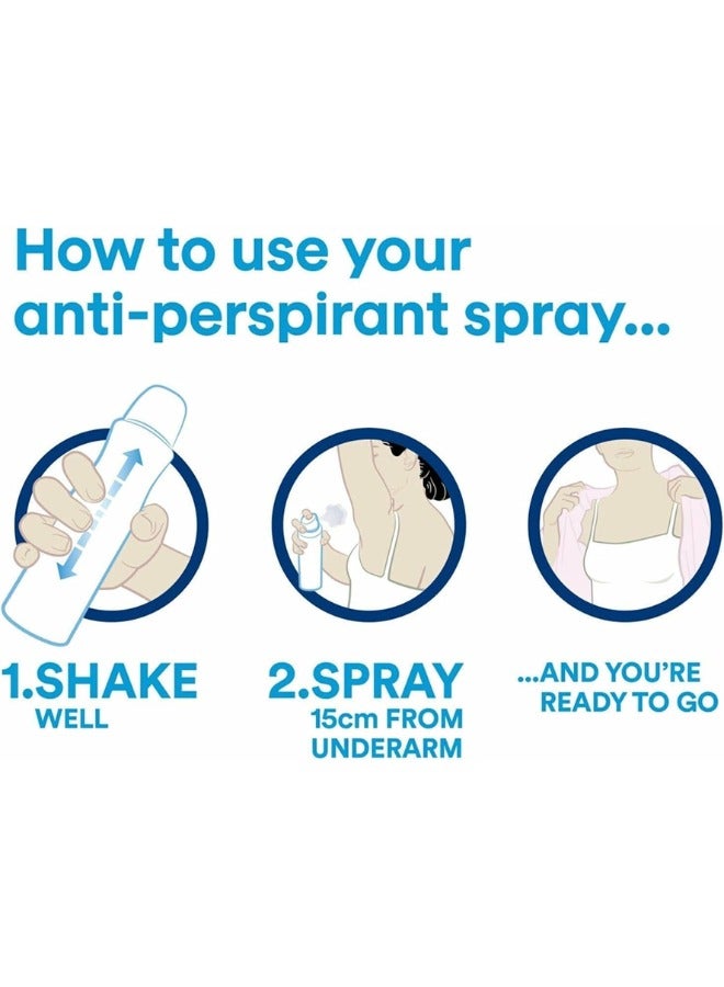 Dove Go Fresh Antiperspirant Deodorant, 250 ml, Pomegranate and Lemon, Pack of 3 - Image 3