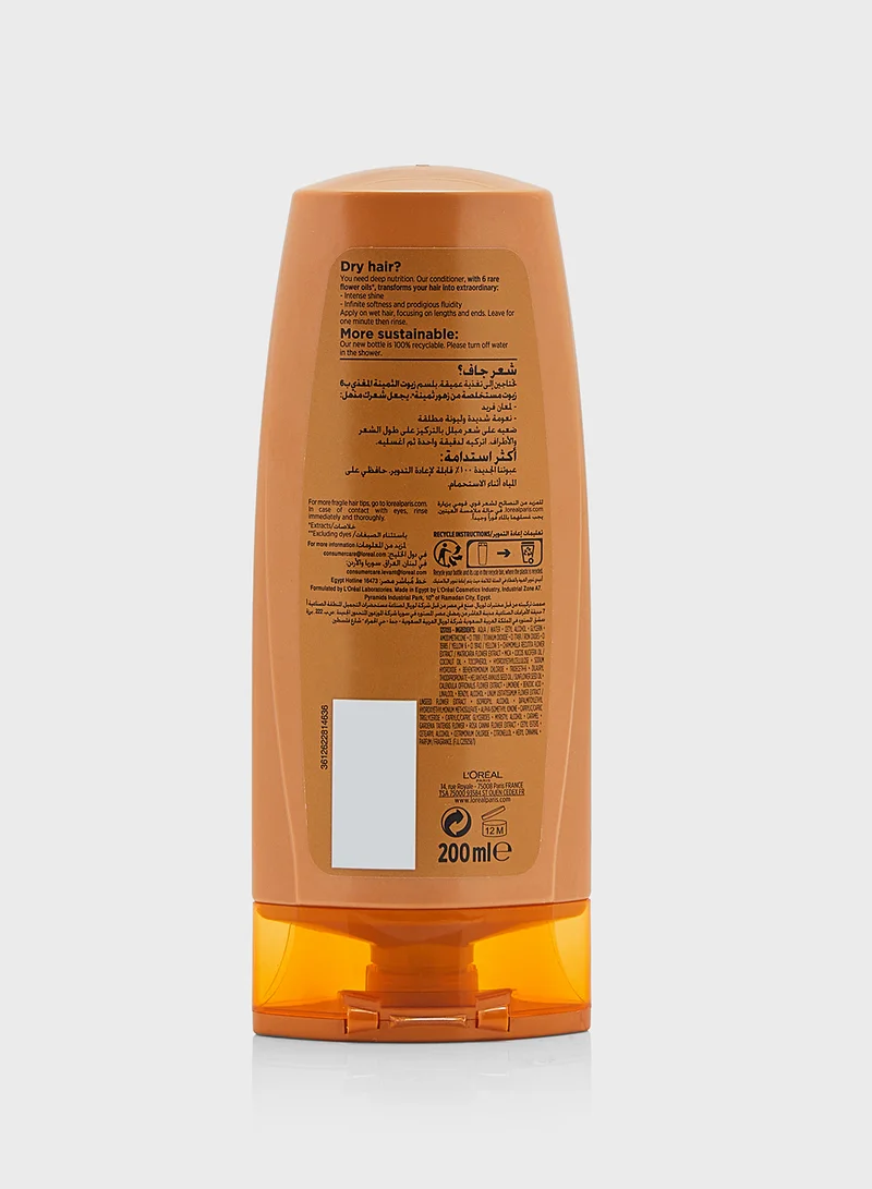 L'OREAL PARIS L'Oreal Paris Elvive Extraordinary Oil Shampoo 400Ml For Dry Hair Conditioner 200Ml For Normal To Dry Hair