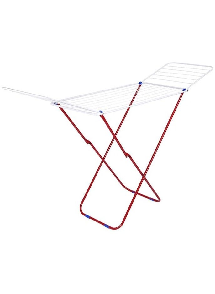 Clothes drying stand, Heavy Duty Clothes Rack Space Laundry Washing Durable Metal Drying Rack-B 