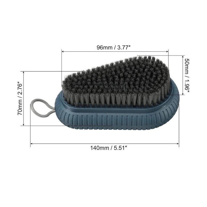 Topinon Topinon Clothes Cleaning Brush Multipurpose Bathroom Cleaning Sink Brush, Shoe Brush (Pack of 1) - Image 3