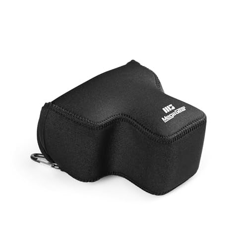 MegaGear Neoprene Camera Case for Fujifilm XS20 1855mm Stylish and Protective Digital Photography Bag Black - Image 1