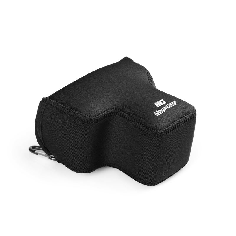MegaGear Neoprene Camera Case for Fujifilm XS20 1855mm Stylish and Protective Digital Photography Bag Black - Image 2