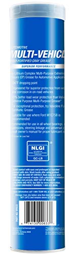 Valvoline Multi-Vehicle Moly-Fortified Gray Grease 14.1 OZ Cartridge - Image 2