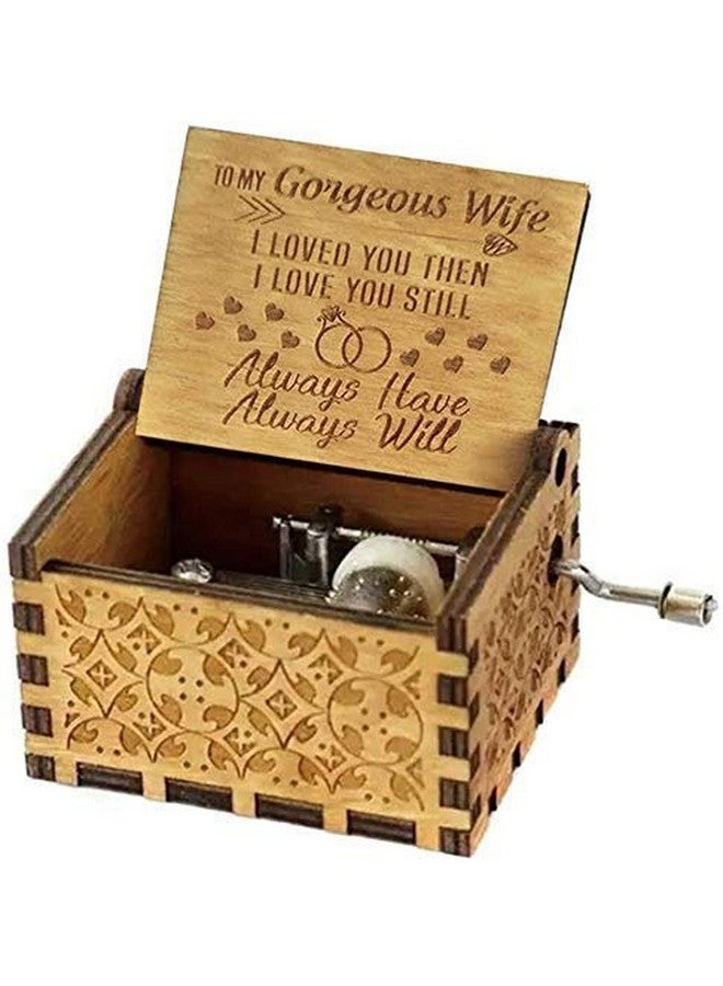 إيثيو صندوق موسيقى خشبي فريد من نوعه من EITHEO، مصنوع يدويًا، بتصميم رائع مستوحى من موضوع "الزوجة الرائعة". - Image 1