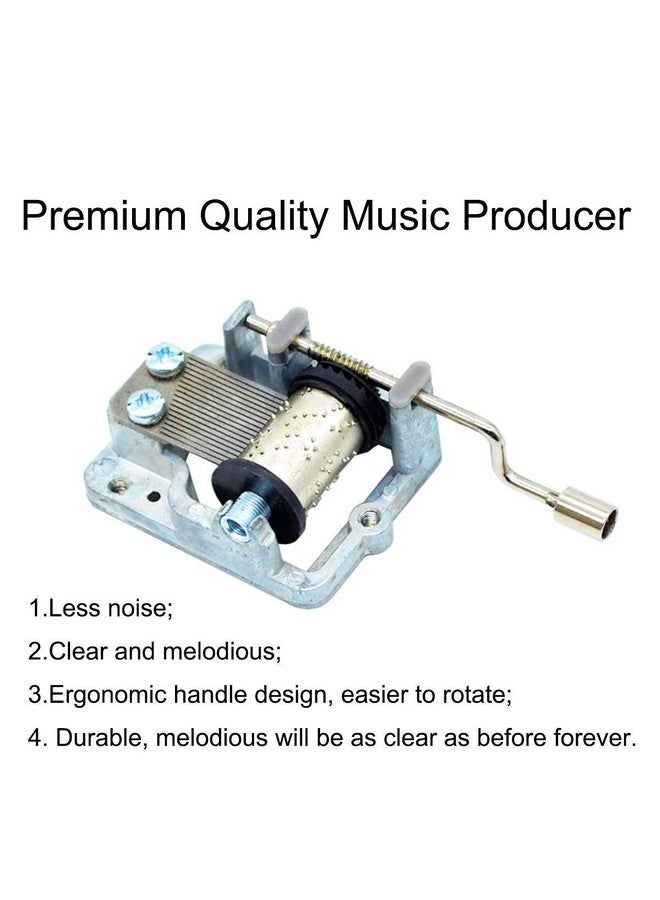 إيثيو صندوق موسيقى خشبي فريد من نوعه من EITHEO، مصنوع يدويًا، بتصميم رائع مستوحى من موضوع "الزوجة الرائعة". - Image 3